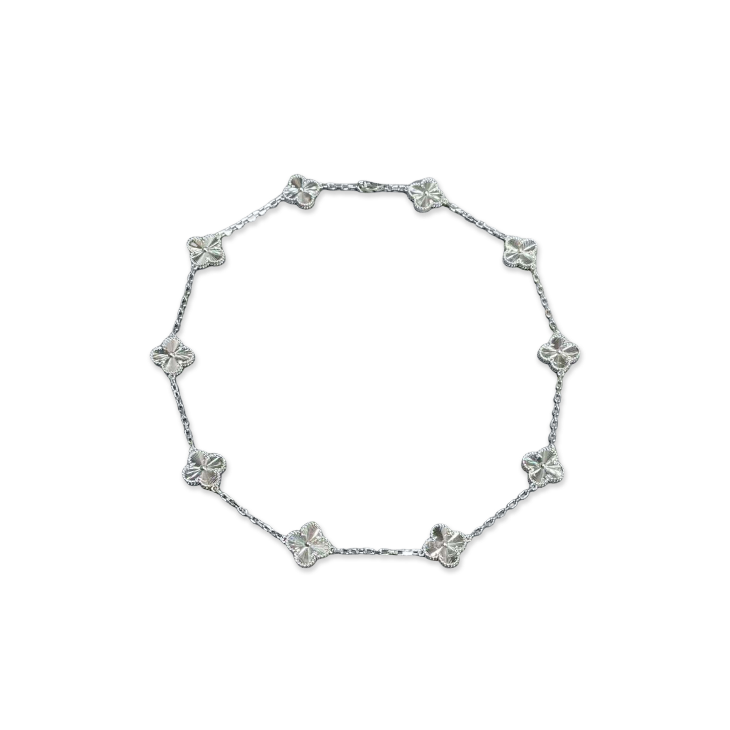 V*n Cl**f arpels vintage alhambra necklace 10 motifs